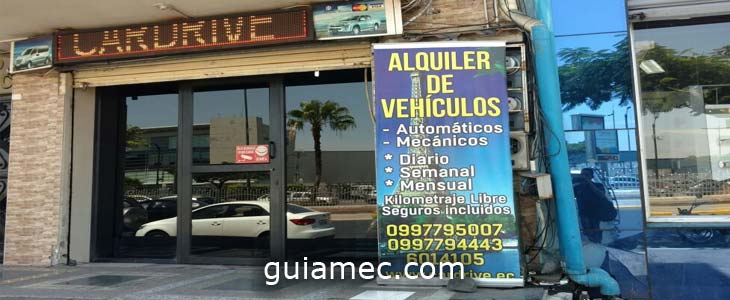 alquiler de autos, car drive, cardrive, en Guayaquil