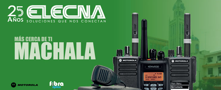 Distribuidor de radios y alquiler de radiofrecuencia en Machala