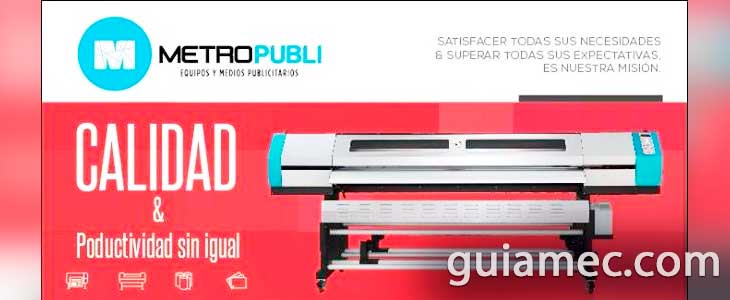 Equipos y medios publicitarios en Guayaquil