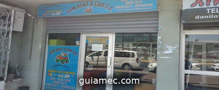 Alquiler de vehículos en Guayaquil