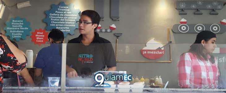 Nitroworld Ice Cream Shop en Guayaquil