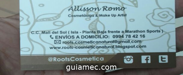 cosméticos naturales, cosméticos artesanales en Guayaquil