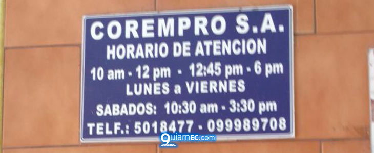 Corempro S.A. en Guayaquil