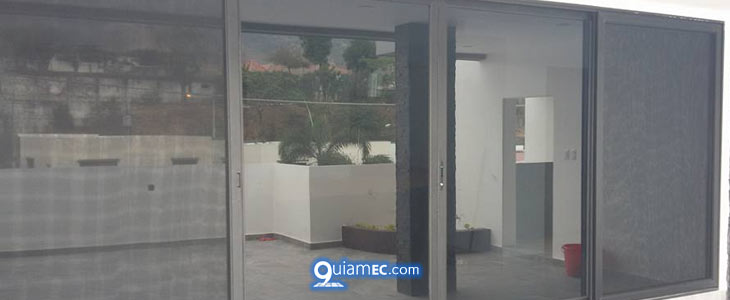 Instalaciones en aluminio y vidrio en Guayaquil