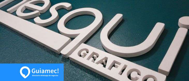 Letras corporeas polyfan en Guayaquil