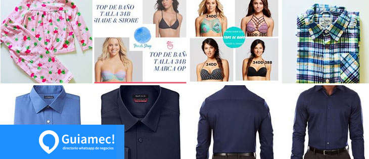 Linea Donatella, Le Misterie, Vainity Fair, Olga, Pompea, Shade & Shore, Primark, BcbGeneration Gap en Guayaquil