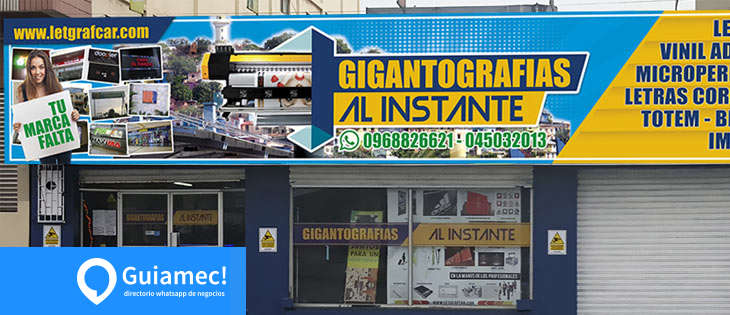 Gigantografías al instante e Guayaquil en Guayaquil