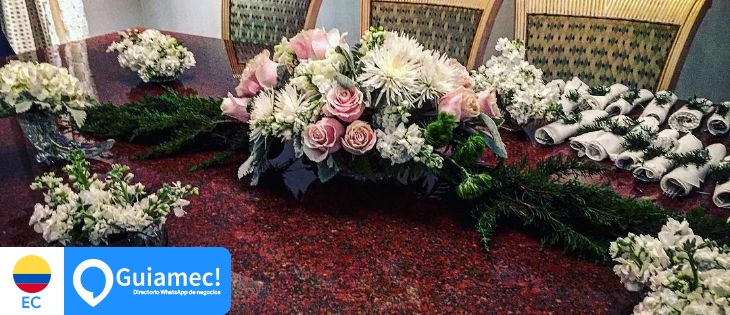 decoración, diseños florales, eventos florares, flores  en Guayaquil
