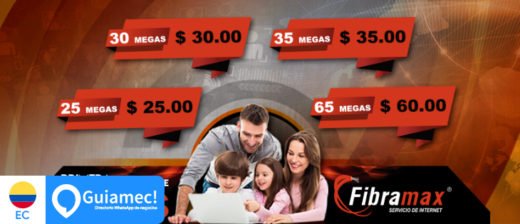 Fibra óptica, Internet, velocidad de Internet, instalación  en Quito