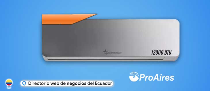 Pro aires Proaires Guayaquil venta aires acondicionados