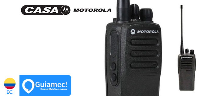 Venta de radios Motorola, alquiler de radiofrecuencias en Quito