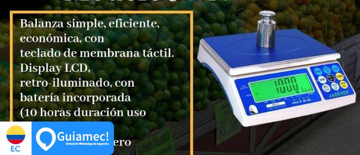 balanza, equipos industriales, venta, servicio técnico de balanzas en Guayaquil