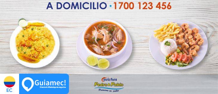 Ceviches Pedro y Pablo en Quito