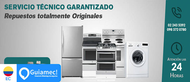 mantenimiento de electrodomésticos, servicio técnico de lavadoras, reparación  en Quito