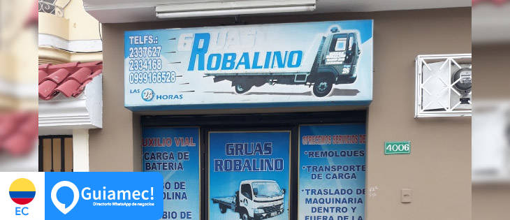 Grúas, fletes, transporte en Guayaquil