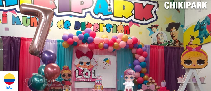 Locales para fiestas infantiles en Guayaquil