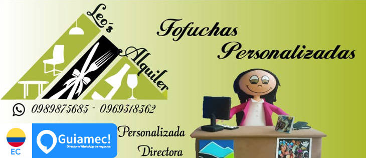 Fofuchas personalizadas