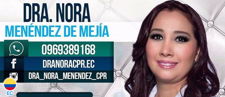 Nora Menéndez en Guayaquil