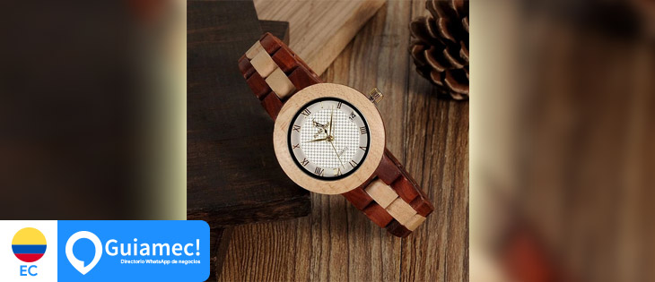 gafas, reloj, relojería, bamboo, case en Guayaquil