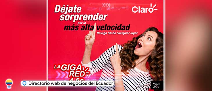 Venta de planes móviles Claro en Guayaquil