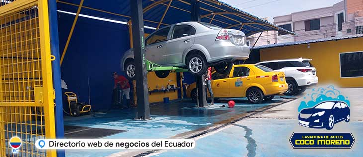 Lubricadora y lavadora de autos en Guayaquil