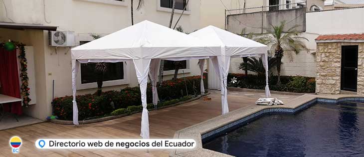 Carpas, eventos, alquiler, Guayaquil, mesas, sillas en Guayaquil