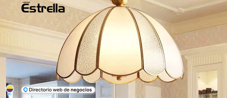 Venta de lámparas colgantes en Guayaquil