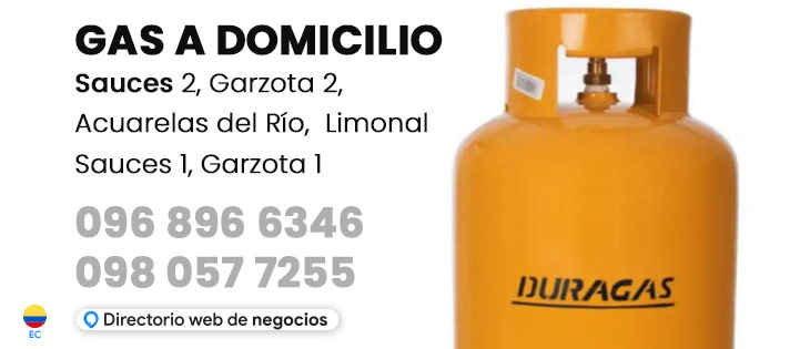 Agua y gas a domicilio en Guayaquil