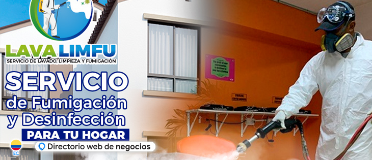 limpieza, desinfección, fumigación, lavado, arcos de desinfección, túneles de limpieza en Guayaquil