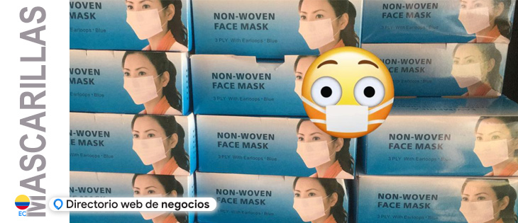 venta de mascarillas, pruebas de coronvavirus en Guayaquil