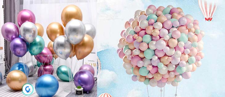 Decoración y detalles con globos en Guayaquil