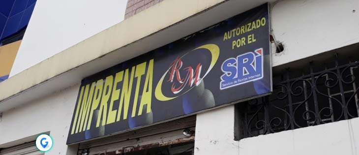 Imprenta RM en Guayaquil